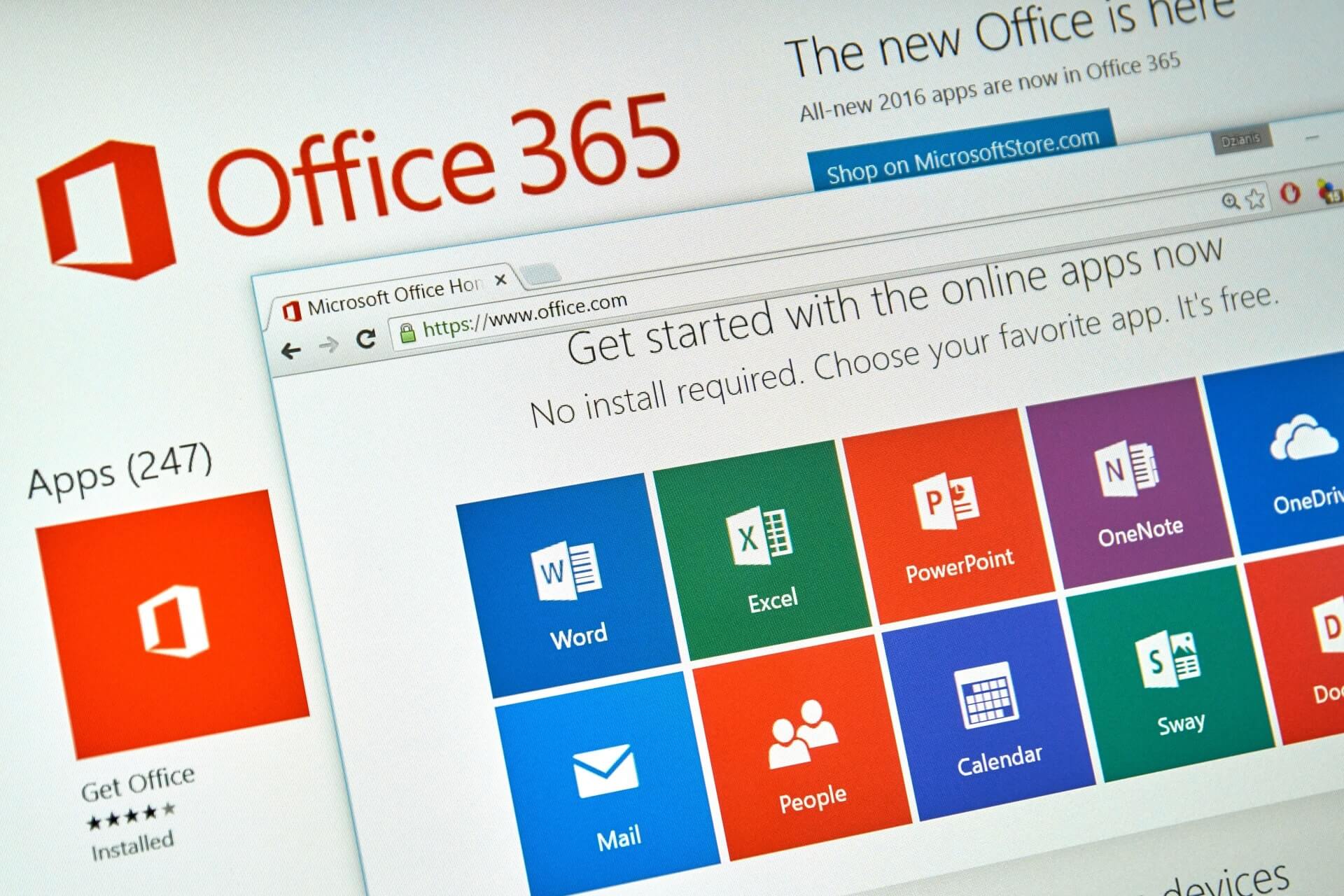Common Microsoft Office 365 admin Installation Errors