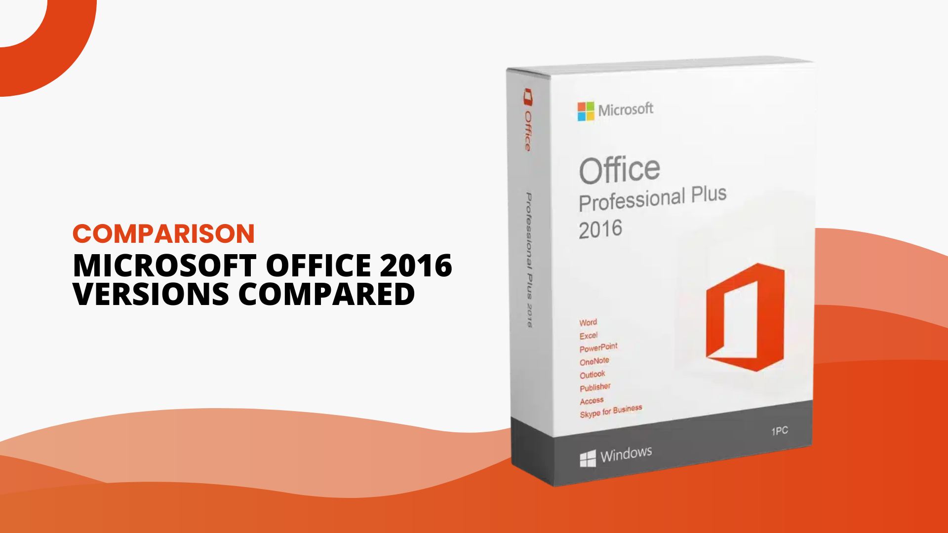 Office 2016 Versions Comparison