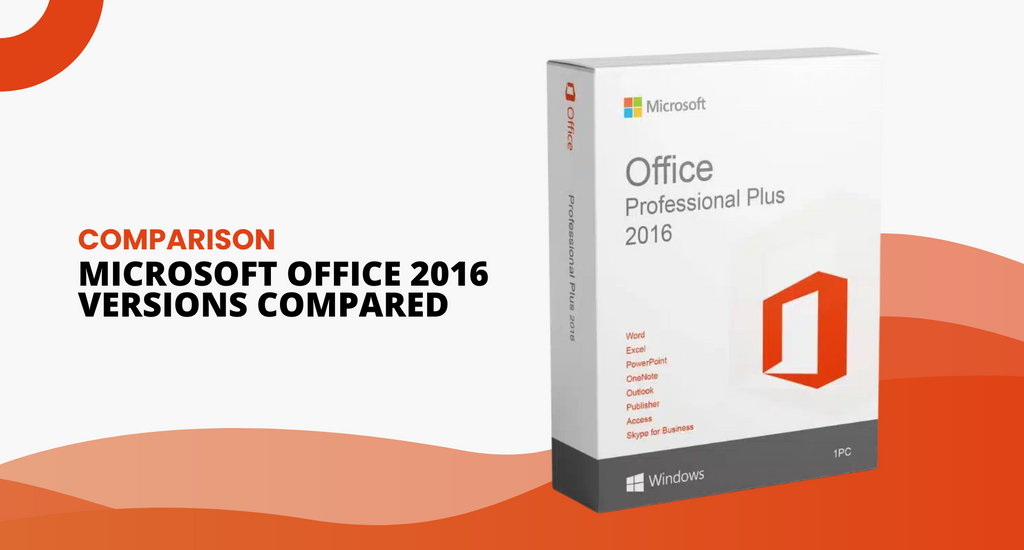 Office 2016 Versions Comparison
