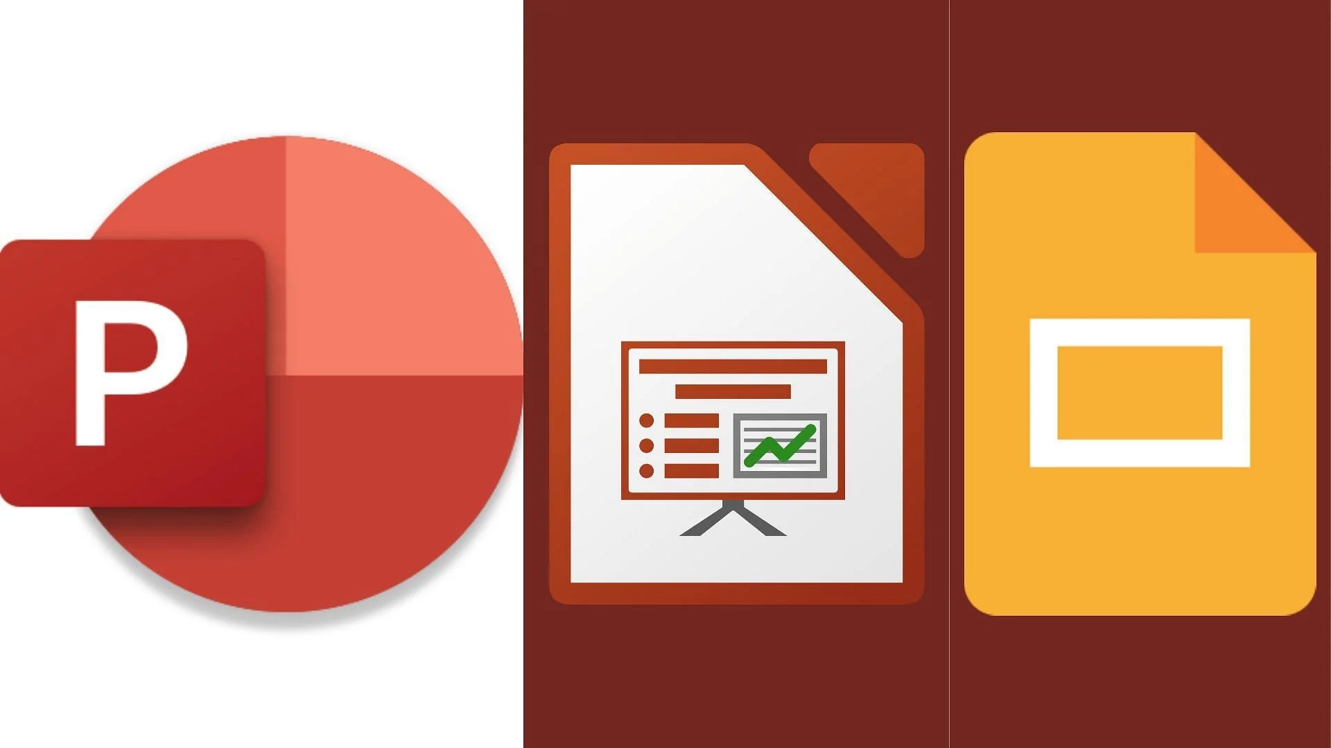 PowerPoint vs LibreOffice Impress comparison