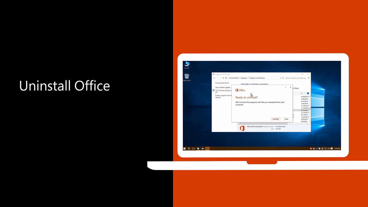 How to Uninstall Microsoft Office from a PC