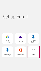 Set up email on other Internet-capable phones 