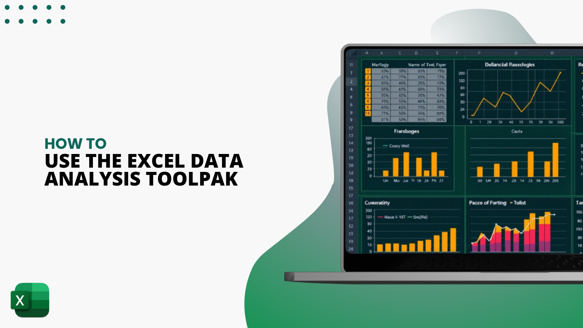 How to Use the Excel Data Analysis ToolPak