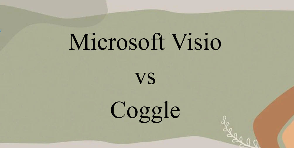 Visio vs Coggle comparison