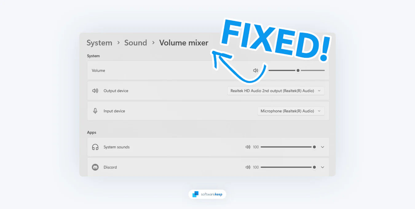 How to Fix the Volume Mixer Not Opening in Windows 11