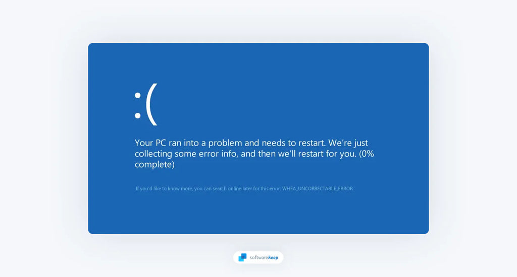How to Fix WHEA_UNCORRECTABLE_ERROR