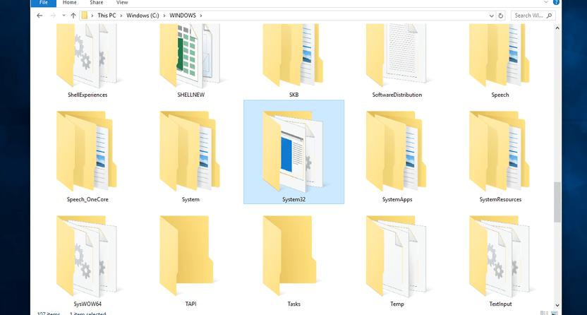 System 34 File What Is the System32 Folder? System32 vs SysWOW64