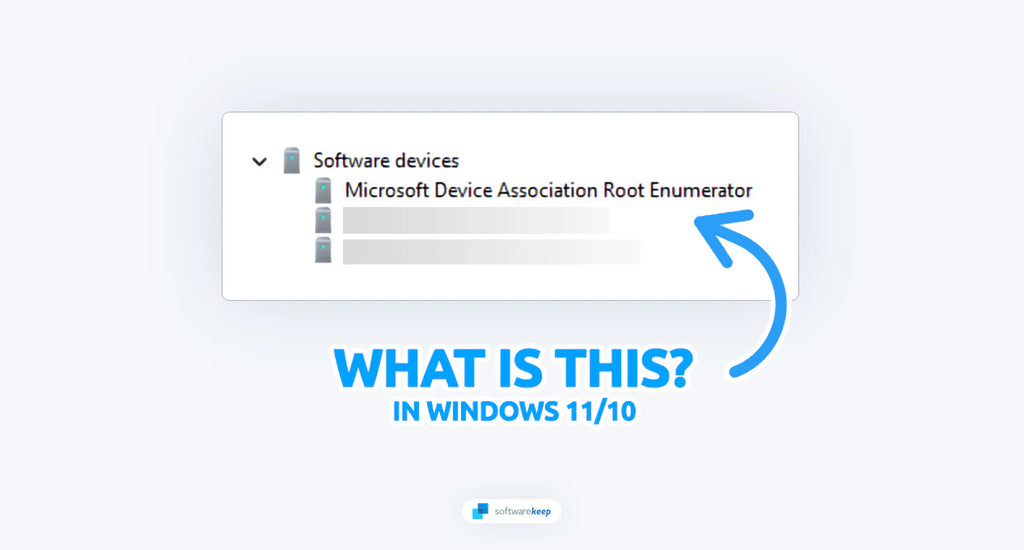 What is the Microsoft Device Association Root Enumerator?