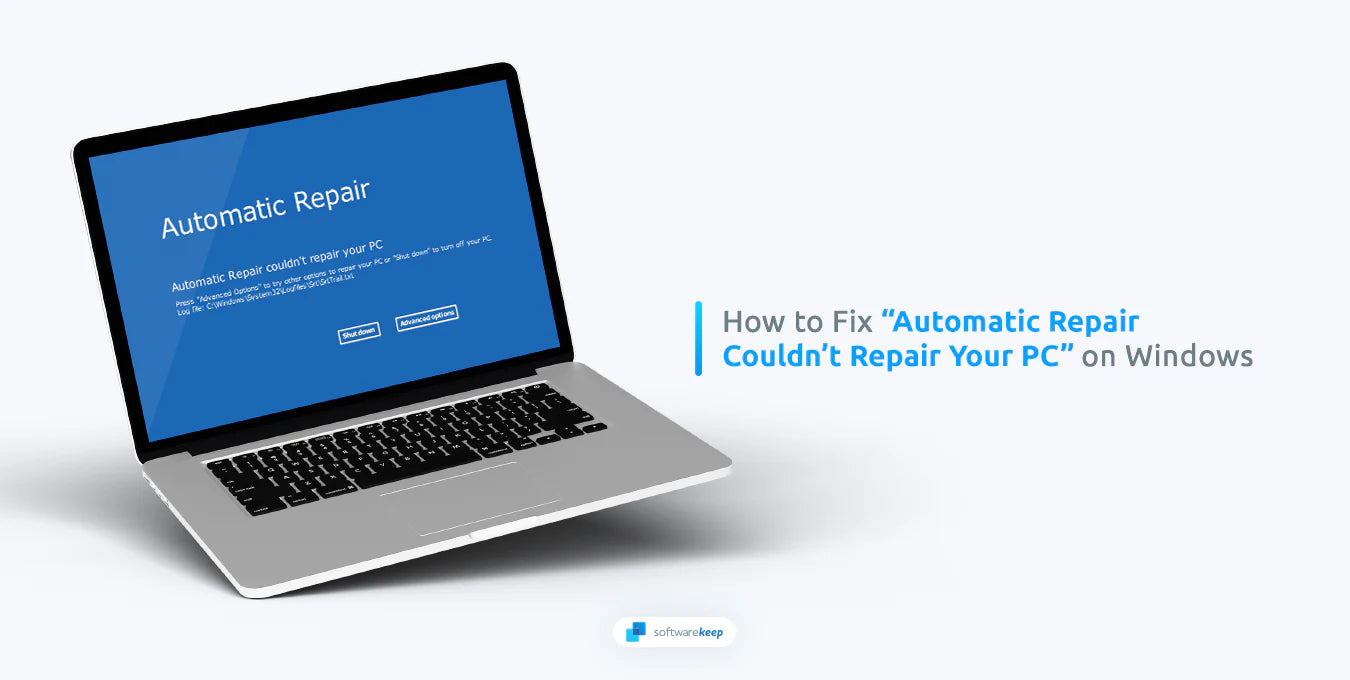 Fix Windows Automatic Startup Repair Couldn’t Repair Your PC