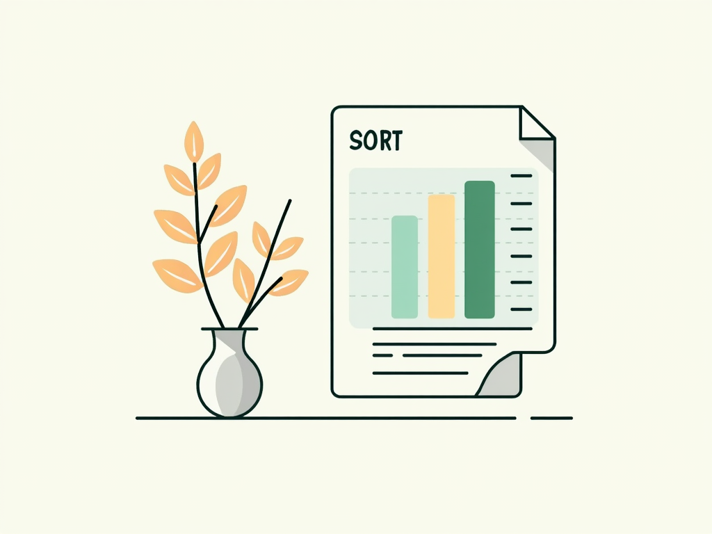Efficient Data Organization with Excel's SORT Function