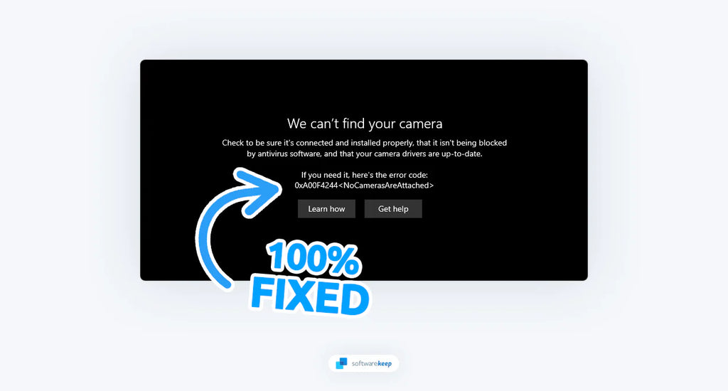 Fix We Can’t Find Your Camera (0xA00F4244) on Windows 11