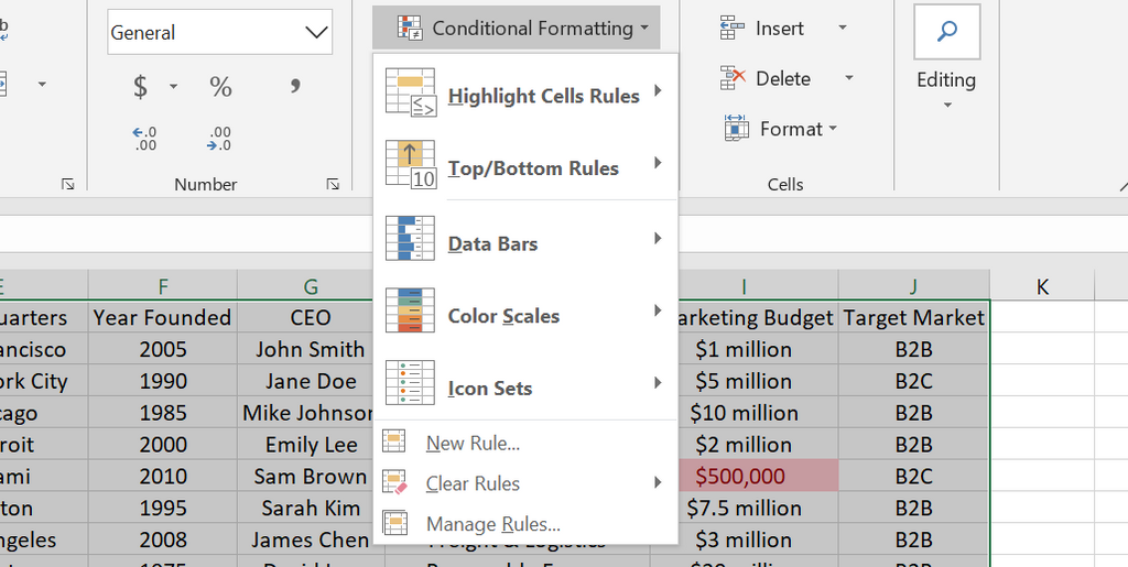 Master Excel Conditional Formatting