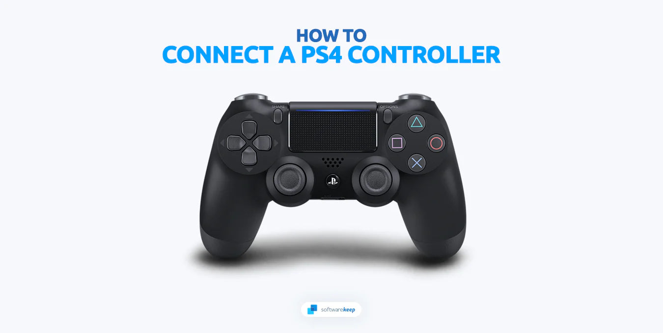 How to Connect a PlayStation 4 PS4 Controller