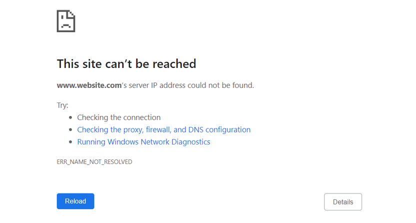 What Is the ERR_NAME_NOT_RESOLVED Error: How To Fix