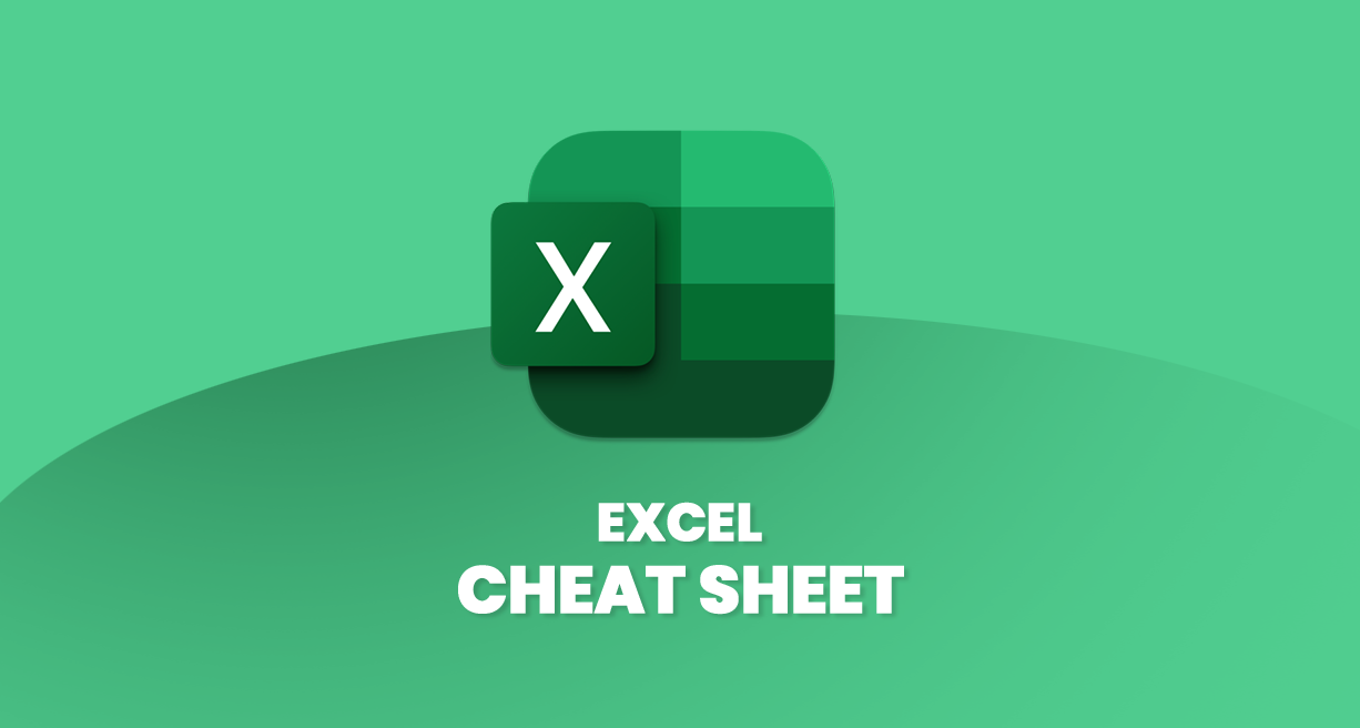 Microsoft Office Excel Cheat Sheet
