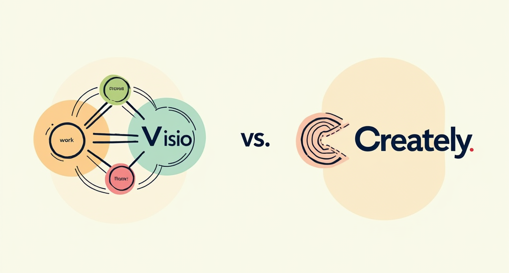 Microsoft Visio vs. Creately Comparison Guide