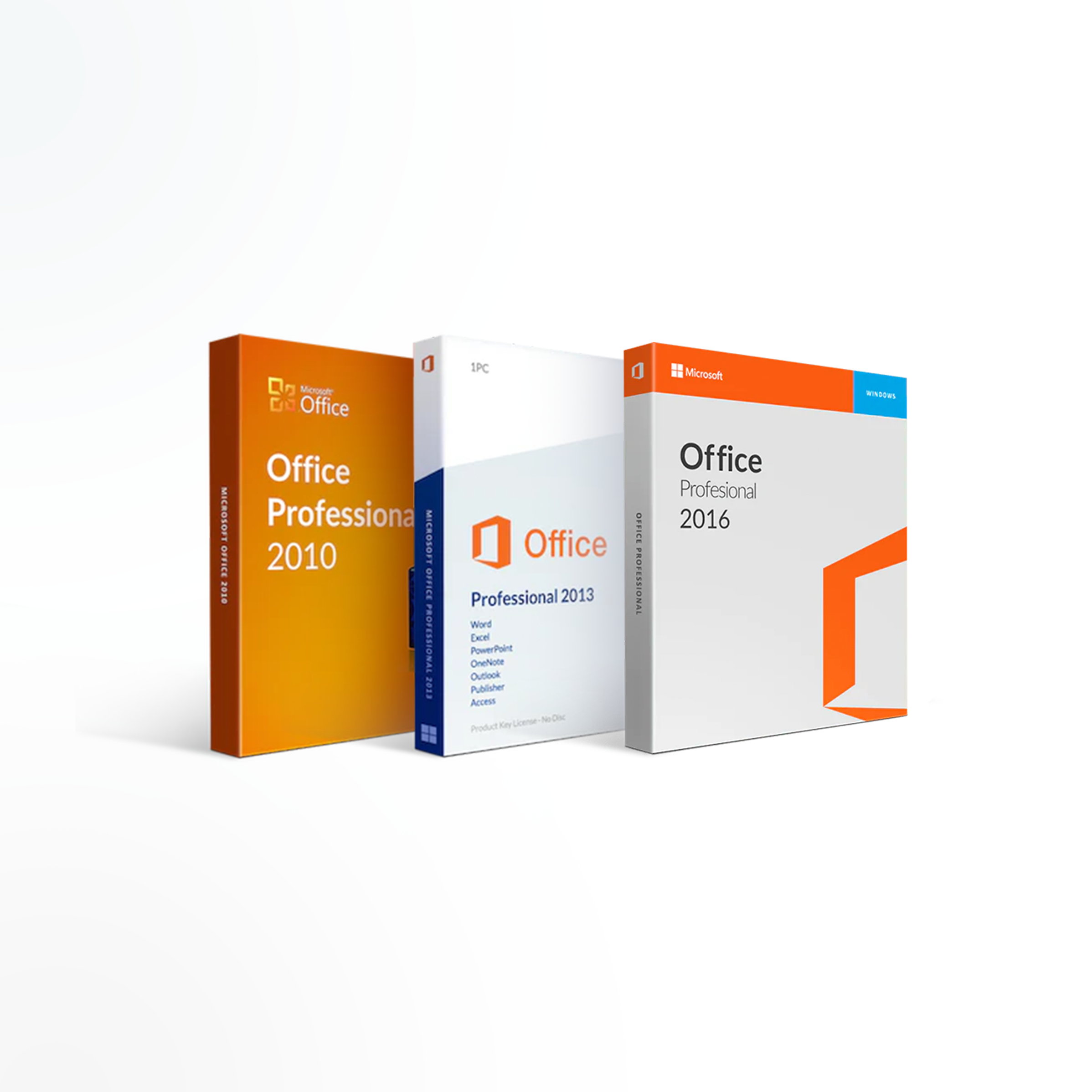 How are 2010, 2013, and 2016 Microsoft Office Versions Different from Each Other?