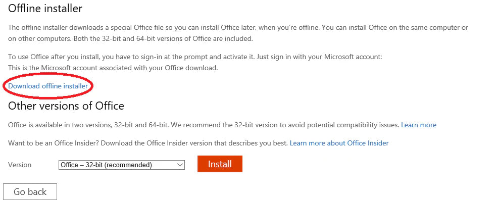 How To Use Microsoft Office Offline Installer for Office Home