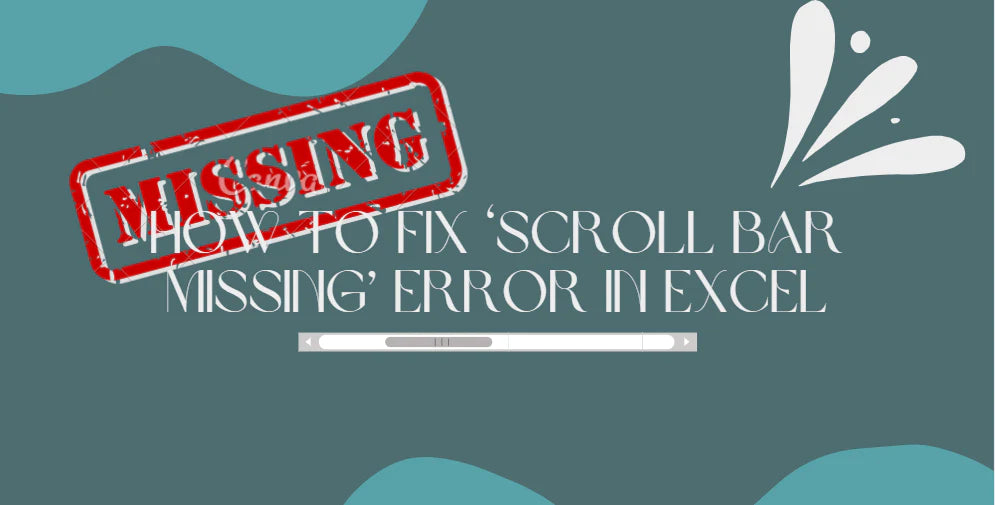 Fix missing scrollbar in Excel