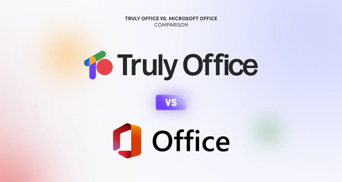 Truly Office vs Microsoft Office comparison