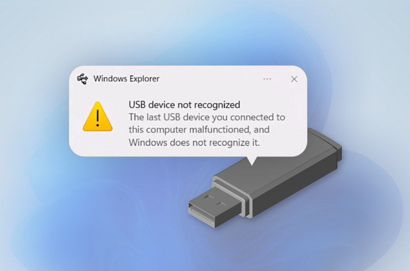 How to Fix a USB Device Not Recognized | SoftwareKeep