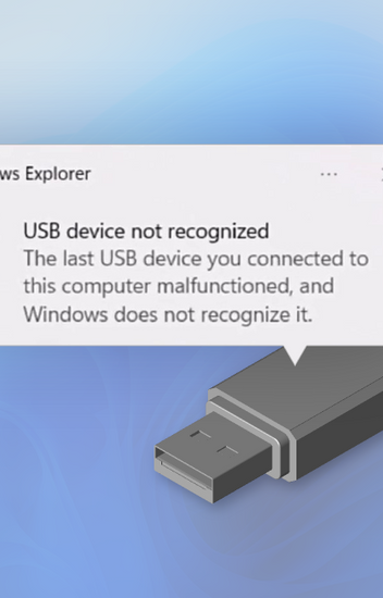 How to Fix a USB Device Not Recognized | SoftwareKeep