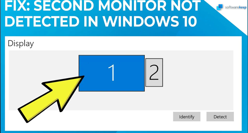 Windows 10 Not Detecting Second Monitor Fix
