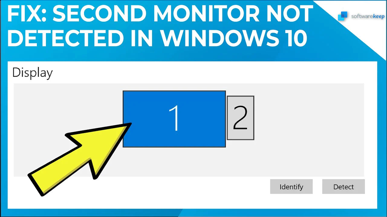Windows 10 Not Detecting Second Monitor Fix