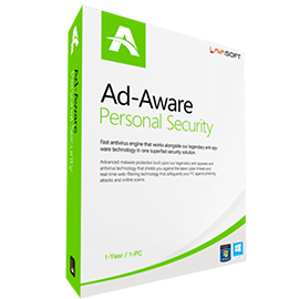 AdAware Software AdAware Personal Security - 1-Year / 1-PC