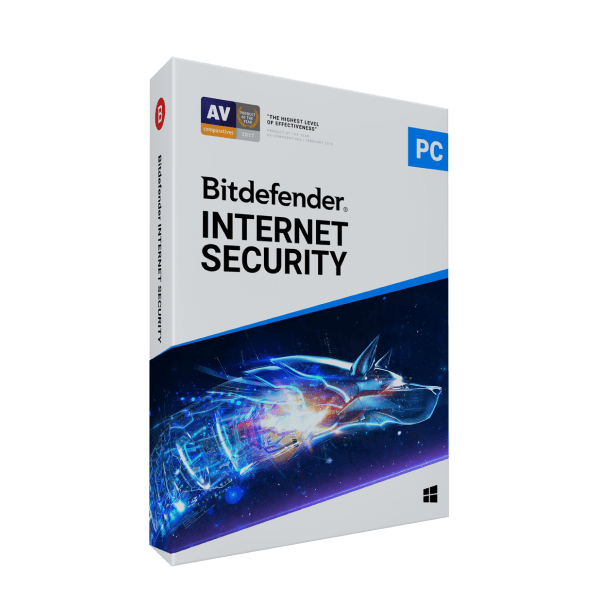 Bitdefender Internet Security (1 PC, 1 Year) (Global Excluding Germany, France, Poland)