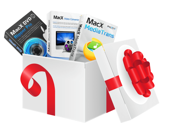MacX DVD Ripper + MacX Video Converter + MacX Video Trans