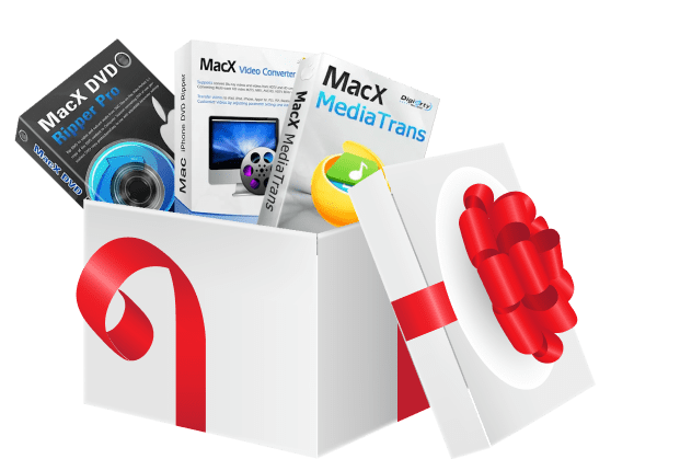 Digiarty Software MacX DVD Ripper + MacX Video Converter + MacX Video Trans