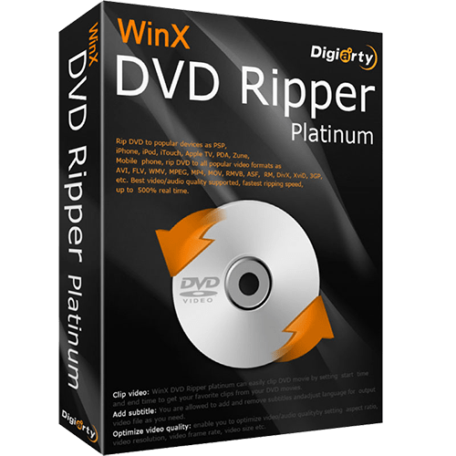 Digiarty Software WinX DVD Ripper Platinum