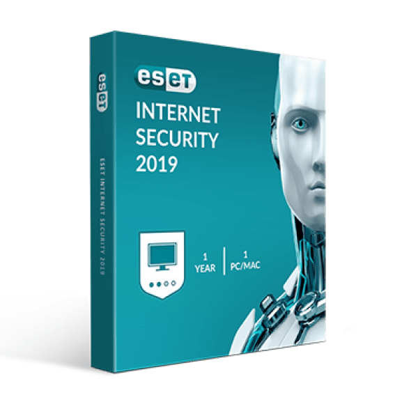ESET Software ESET Internet Security - 1 User, 1 Year (USA Activation Only) - ESD Download Code for PC/Mac/Android/Linux