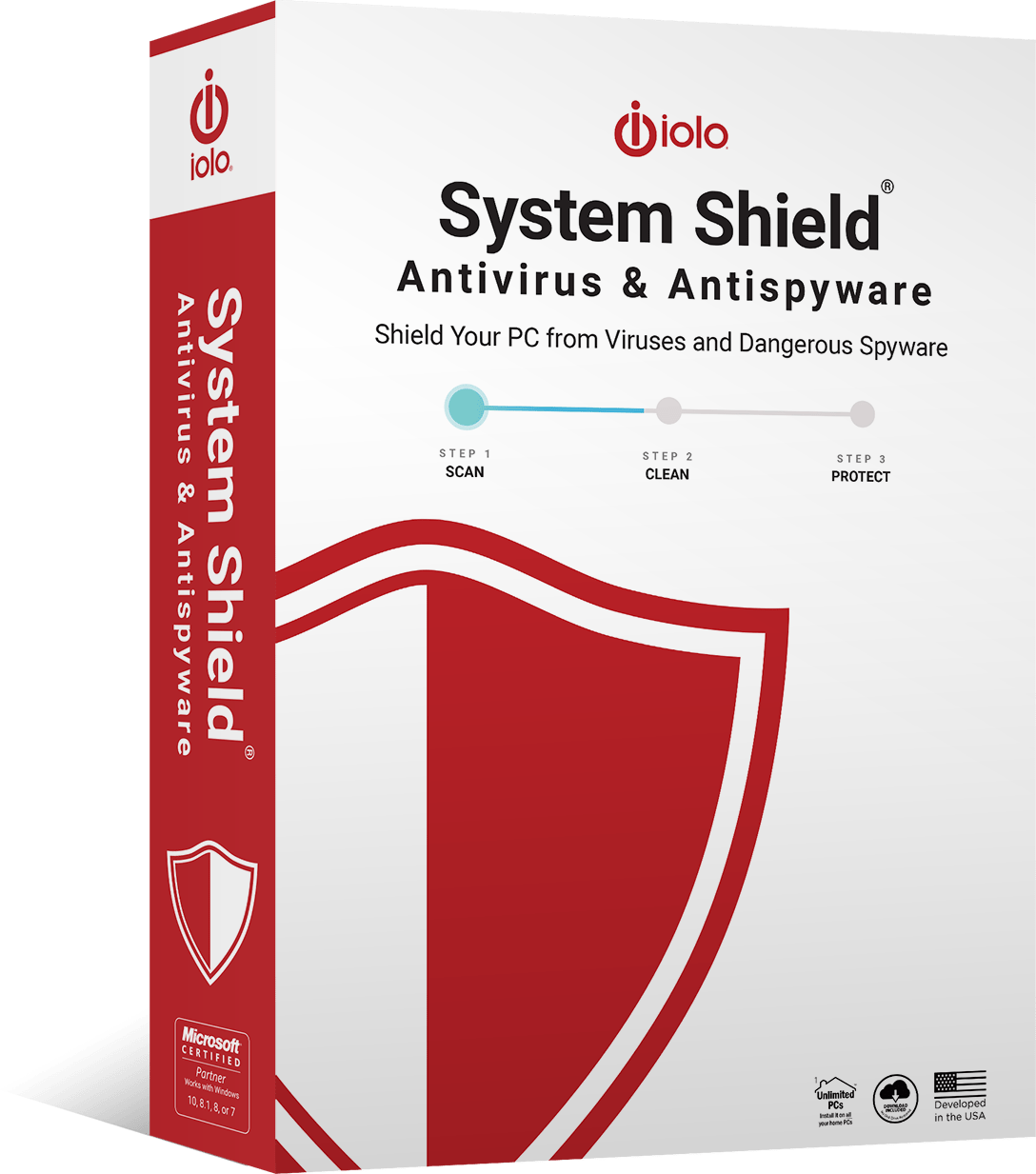 iolo Software iolo System Shield Antivirus & Antispyware (Unlimited Device)