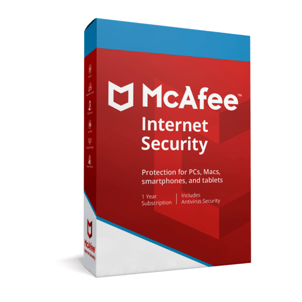 McAfee Software McAfee Internet Security (1 PC, 1 Year)