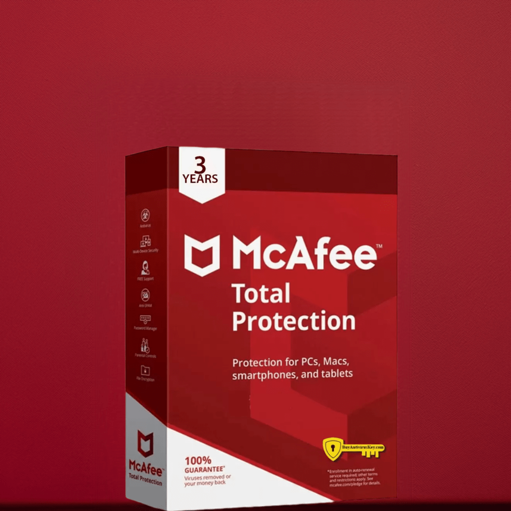 McAfee Software McAfee Total Security 3 Years 1 User