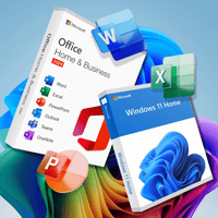 Thumbnail for Microsoft Microsoft Office 2024 Home & Business + Windows 11 Home