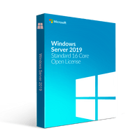 Thumbnail for Microsoft Windows Server 2019 Standard 16 Core Open License