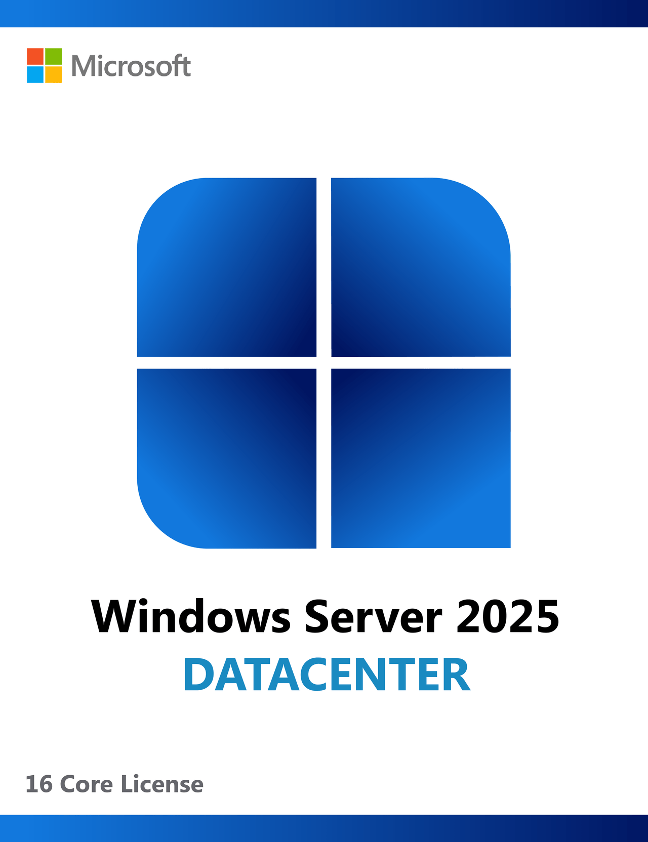 Microsoft Microsoft Windows Server 2025 Datacenter - 16 Core License