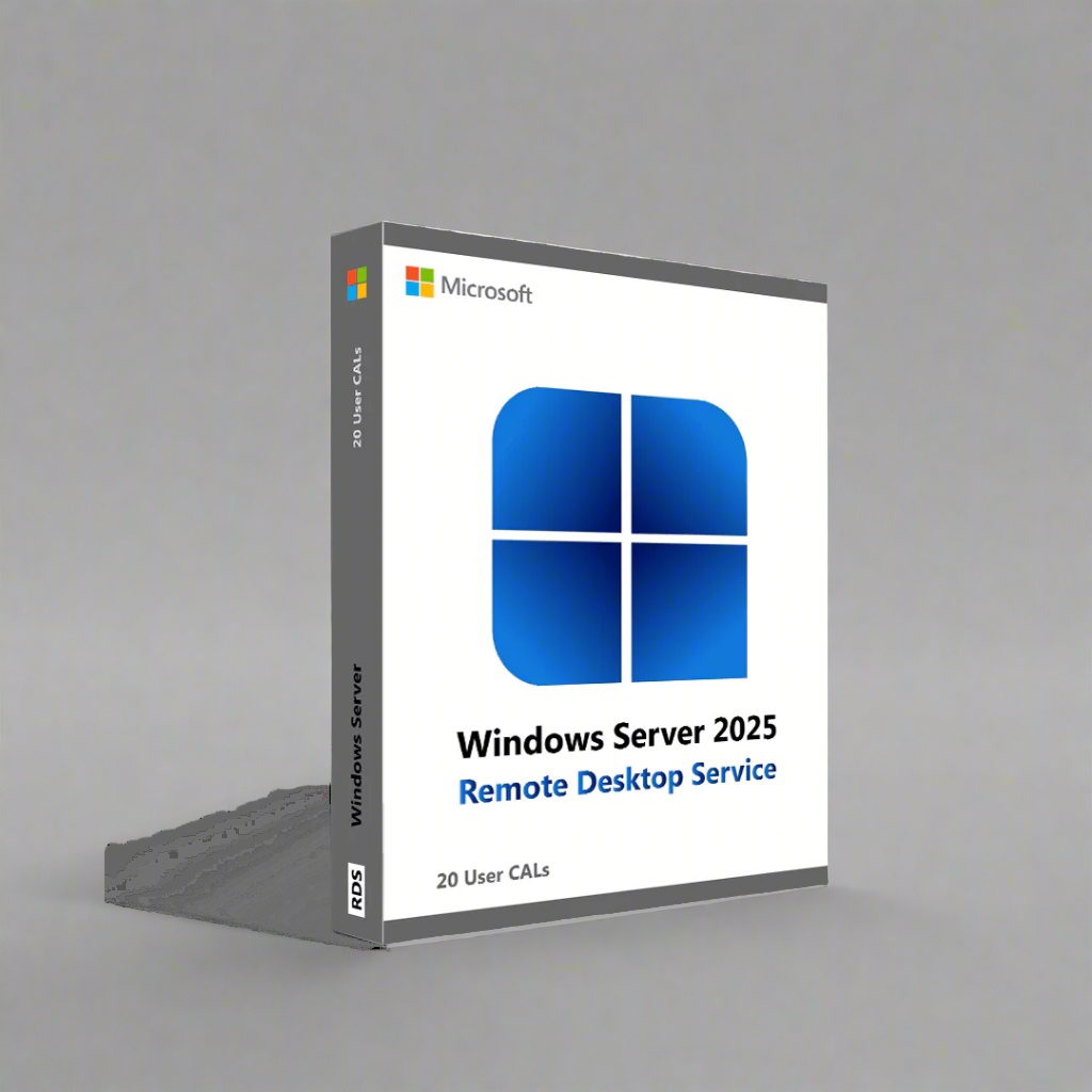 Microsoft Microsoft Windows Server 2025 Remote Desktop Services 20 User CALs