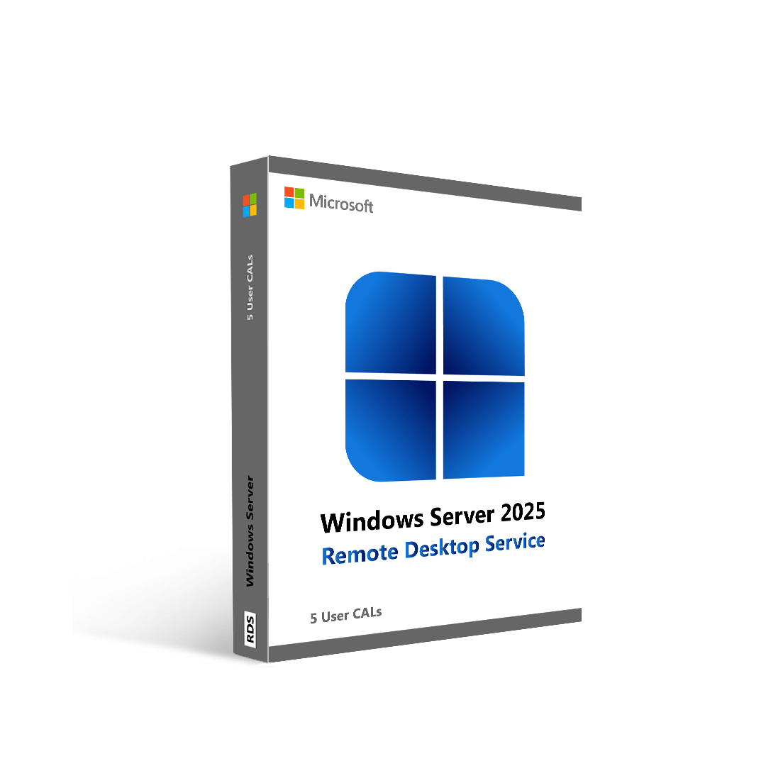 Microsoft Microsoft Windows Server 2025 Remote Desktop Services 5 User CALs