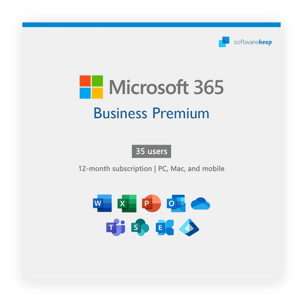 Microsoft Software Microsoft 365 Business Premium 35 Users / 1-Year