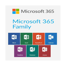 Microsoft Software Microsoft 365 Family 6 Users 1 Year Europe