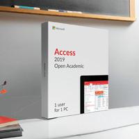 Thumbnail for Microsoft Software Microsoft Access 2019 Open Academic
