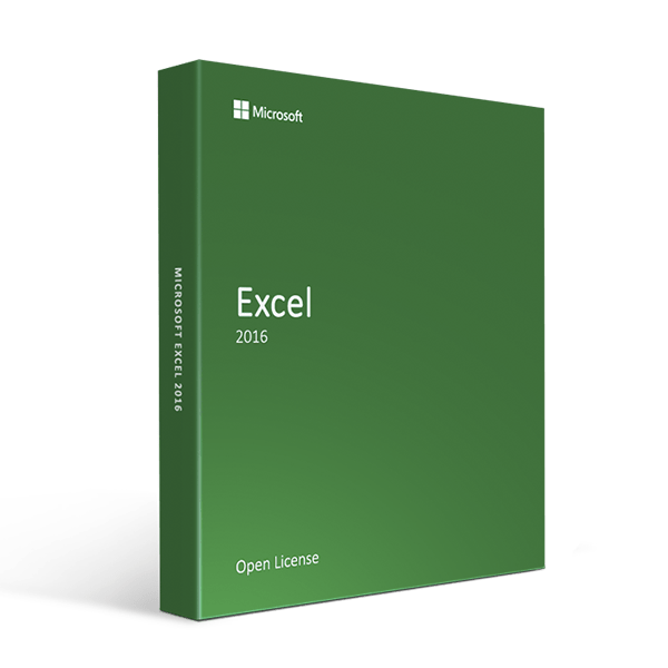 Microsoft Software Microsoft Excel 2016 Open License