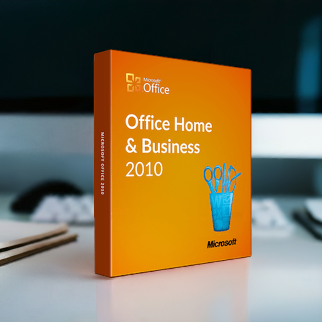 Microsoft Software Microsoft Office 2010 Home and Business box