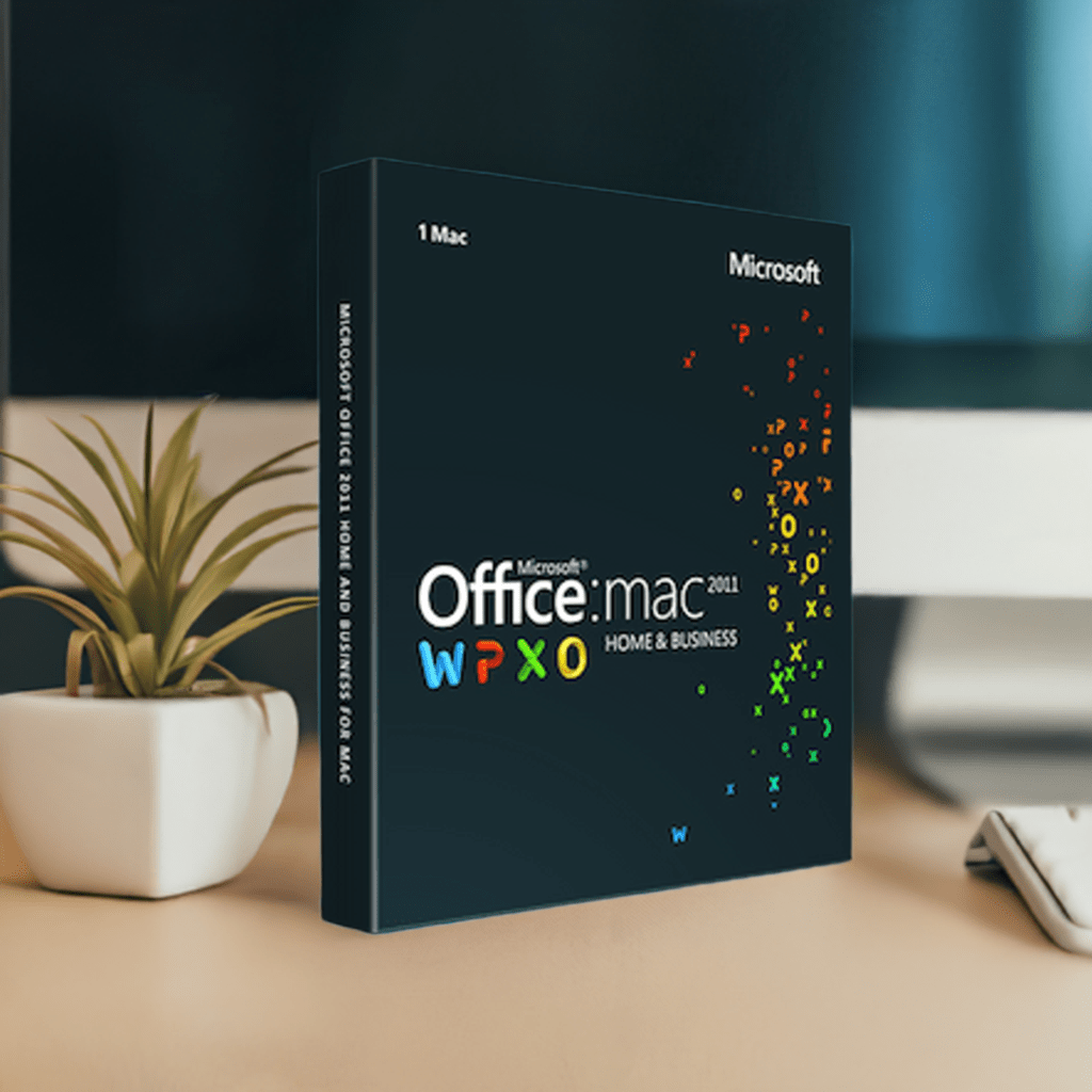 Microsoft Software Microsoft Office 2011 Home and Business for Mac box