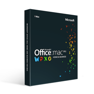Microsoft Software Microsoft Office 2011 Home and Business for Mac - International