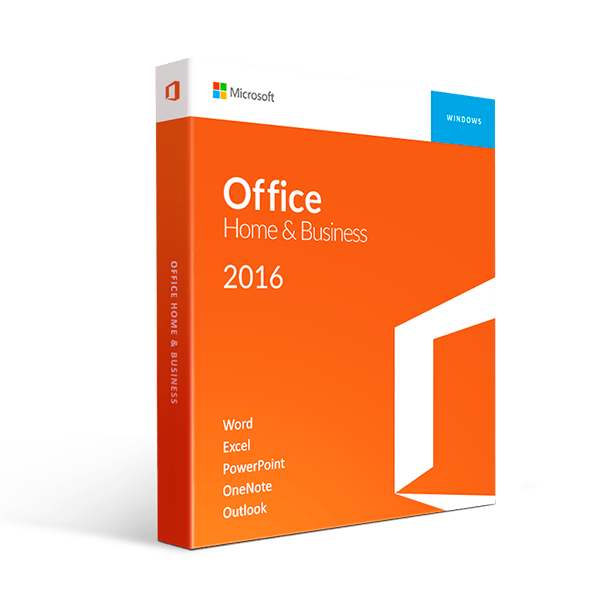 Microsoft Software Microsoft Office 2016 Home & Business for Windows